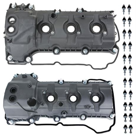 Engine Valve Cover Passenger side Driver Side Compatible with Ford F-150 Edge
