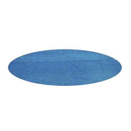 Bestway Flowclear 14 Feet Round Above Ground Solar Pool Cover Only for Pool