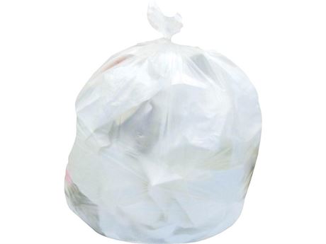 Heritage 30-33 Gallon Industrial Trash Bag, 33" X 40", High Density, 9 Mic,