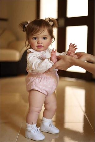 Big Size Realistic Reborn Toddler Dolls 26 inch Lifelike Reborn Baby Girl Cute