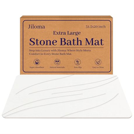 Jiloma Stone Bath Mat