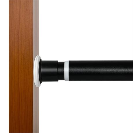 Tension Curtain Rod 122 to 157 Inches, 1.26" Diameter Spring Adjustable