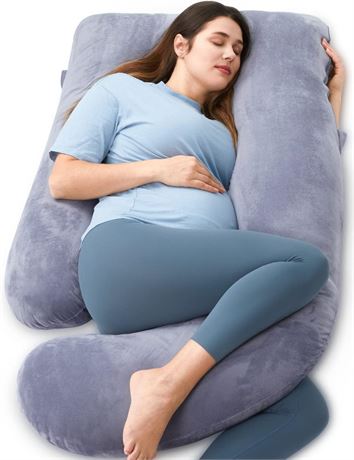 Pregnancy Pillows for Sleeping, U Shaped Full Body Maternity Pillow with