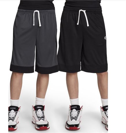 AND1 Boy's Athletic 2-Pack Basketball Short, Sizes 10-12
