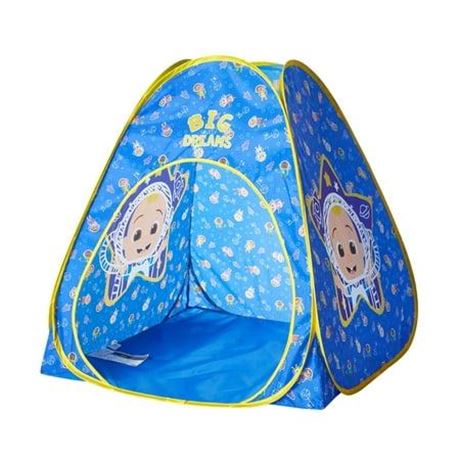 Cocomelon 3pc Tent Set with Pillow and Flashlight  Blue  Unisex  Toddler