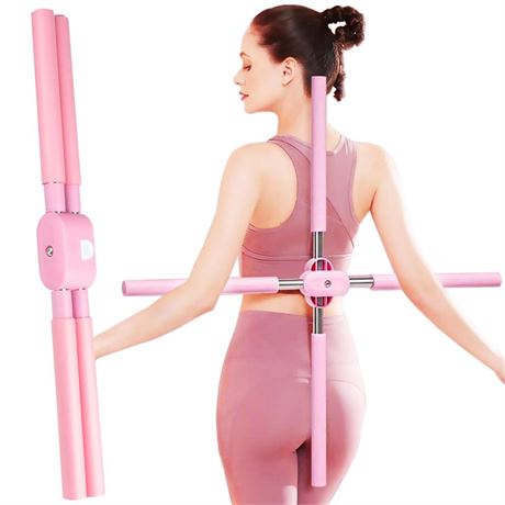 Yoga Sticks Posture Corrector, Orthopedic Brace for Back, Shoulders, Chest,