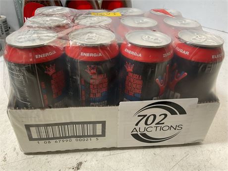 CYPHER energy drinks 11 cans