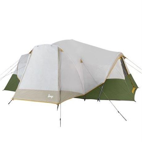OFFSITE Slumberjack Riverbend 10-Person  3-Room  Hybrid Dome Tent  Off-White /