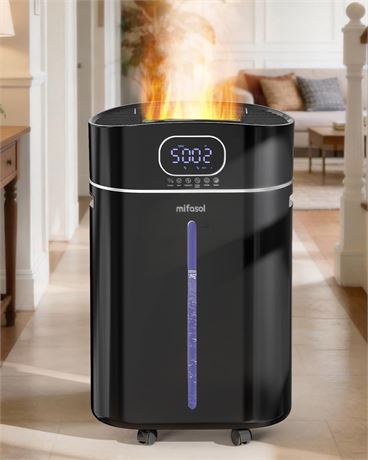 4.2Gal/16L Cool and Warm Mist Humidifier Large Room, Auto Restart Humidifiers