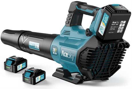 Leaf Blower Cordless - 2025 Update 150000RPM & 3 Speed Levels Electric Leaf