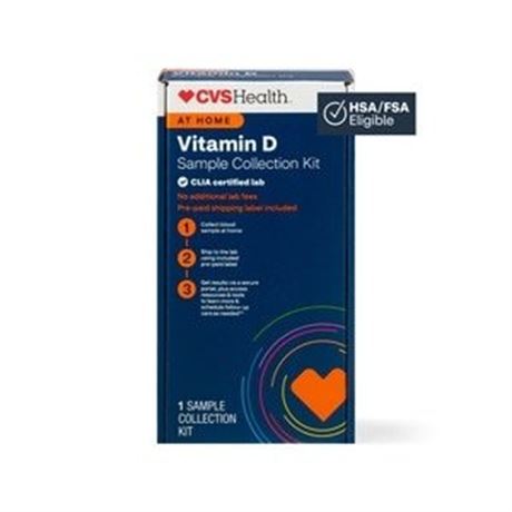 CVS Health at Home Vitamin D Test Kit, 1 CT