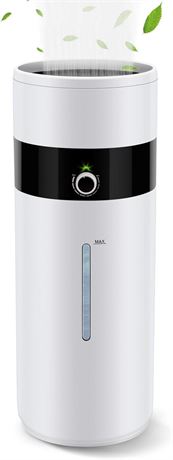 Tower Humidifiers for Large Room 1000 sq ft,Hioo 18L 4.76Gal Ultrasonic Topfill