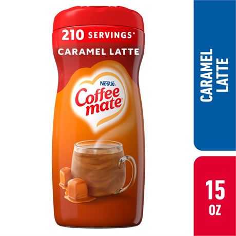 Coffee mate Nestle Coffeemate Caramel Latte Coffee Creamer, 15 oz