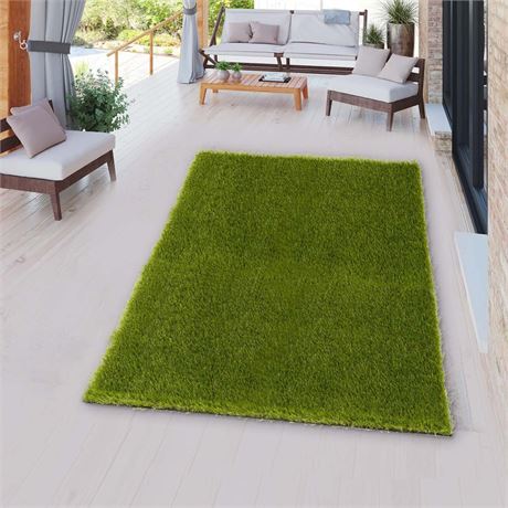 Artificial Grass Outdoor, 3x5 Ft Realistic Artificial Turf Grass Rug, Large