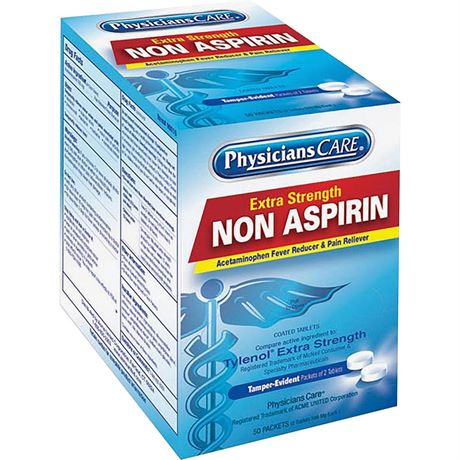 Physicianscare First Aid,Actmnphn,50-2pk 90016