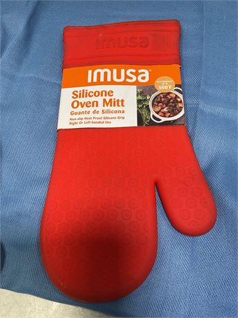 IMUSA silicone Oven Mitt 1 Count.