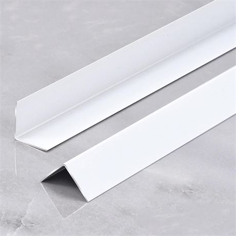 Metal Transition Strip Right Angle, Wood Tile Marble Floor Edging Trim Strip,