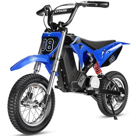 36V 350W Kids Electric Dirt Bike - Fast Speed Electric Motorcycle Up to 16 MPH