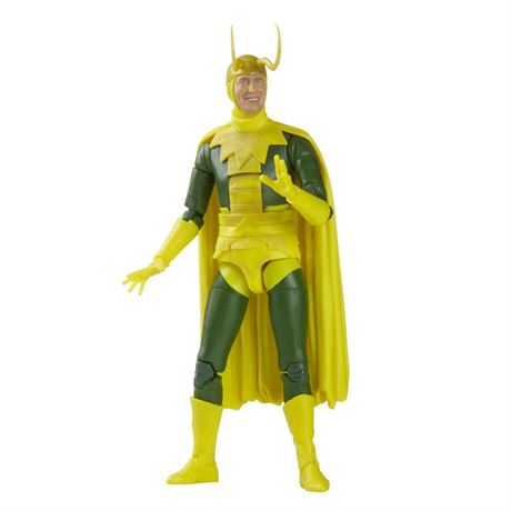 Hasbro Loki Marvel Legends Action Figure Khonshu BAF: Classic Loki - 15 CM