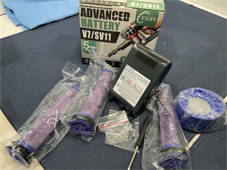 EGR Advanced 9000mAh V7 Animal Battery Replacement Compatible with Dyson SV11