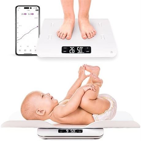 Greater Goods Medical-Grade Baby Scale – Digital Infant & Toddler Scale, 66 lb