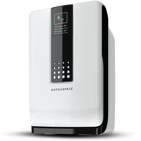 HATHASPACE Smart Air Purifiers - True HEPA Air Purifier, Cleaner & Filter for