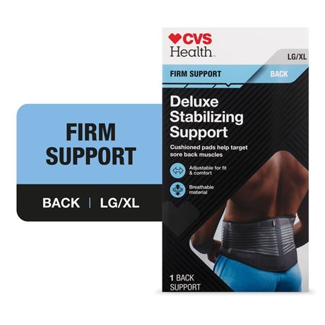 CVS Firm Support Back Deluxe Stabilizing Support, L/XL