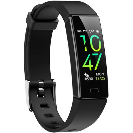 ZURURU Fitness Tracker with Blood Pressure Heart Rate Sleep Health Monitor for