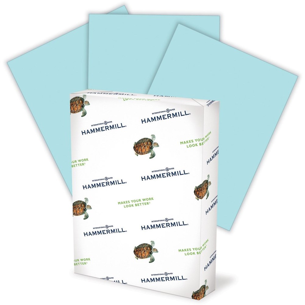 702 Auctions - Hammermill Colors Recycled Copy Paper - Blue