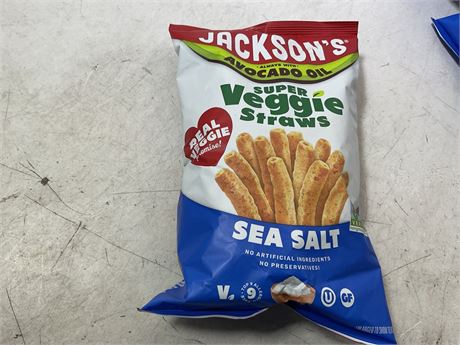 Jackson's Super Sea Salt Veggie Straws
