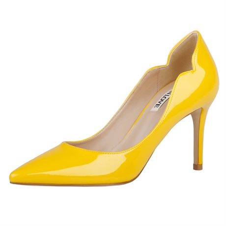JOY IN LOVE Pumps for Women 3.5" Stiletto High Heels Pointy Toe Pumps Shoes 8.5