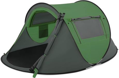 Out Sunny Pop Up Tent With Porch and Carrying Bag 3000mm Waterproof, for 2-3