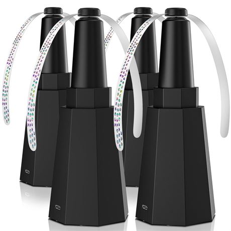 4-Pack Rechargeable Fly Fans for Tables Up to 10-Hour Working Time, Indoor