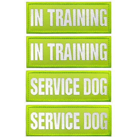 OFFSITE Removable Reflective Service Dog Patches for Pet Dog Vest Harness