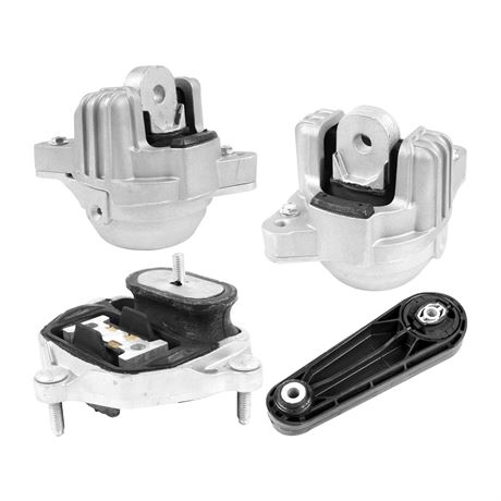 Engine & Trans Mount Set Replacement for 2015-2018 Porsche Macan 3.0L 3.6L