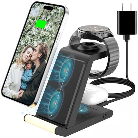 Compatible with Fossil Watch Charger, Wireless Charger Stand for Fossil Watch