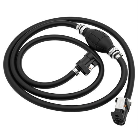 Fuel Line Assembly 5/16" 8mm Fuel Gas Line Hose for Marine Outboard Boat Motor