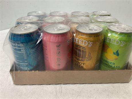 reeds assorted soda 12 pack