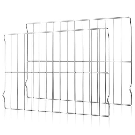 [Upgraded] 2Pcs Range Oven Rack W10256908 for Whirlpool/Jenn-Air Range,