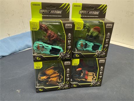 Full Collection: The complete 4-pack assortment generally includes four