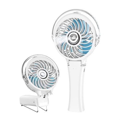 HandFan Portable Misting Fan, Handheld Mister Fan, USB Rechargeable Personal