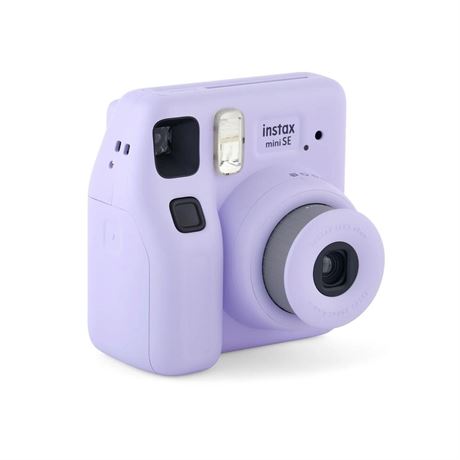 Fujifilm Instax Mini SE Instant 5MP Camera Bundle, Lavender