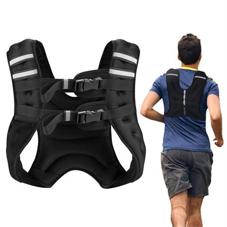Weighted Vest for Men Workout，Strength Training Weight Vest for Men and Women,