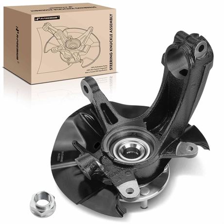 A-Premium Steering Knuckle Wheel Bearing Assembly Compatible with Honda Civic