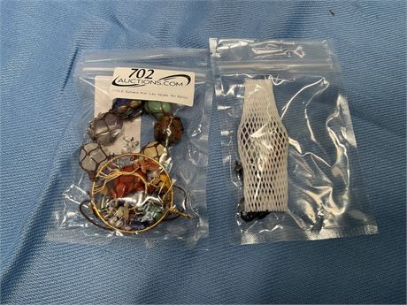 Tree of Life Chakra Stones Seven-Color Crystal gem Bracelet Decor Healing