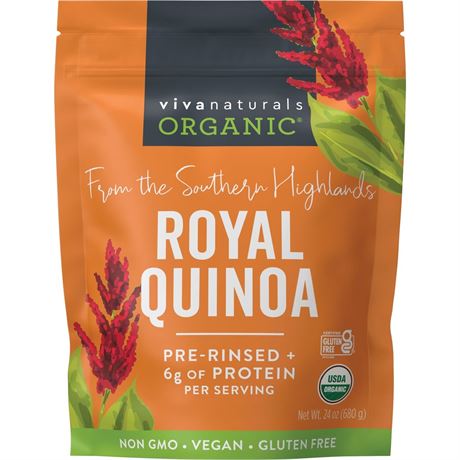Viva Naturals Organic Royal Quinoa 4 lb