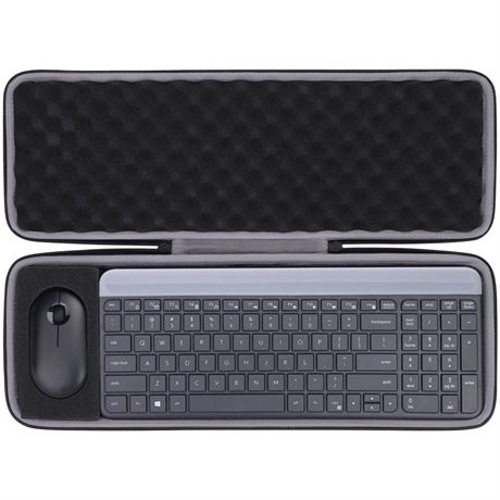 co2CREA Hard Case Replacement for Logitech MK470 Slim Wireless Keyboard and