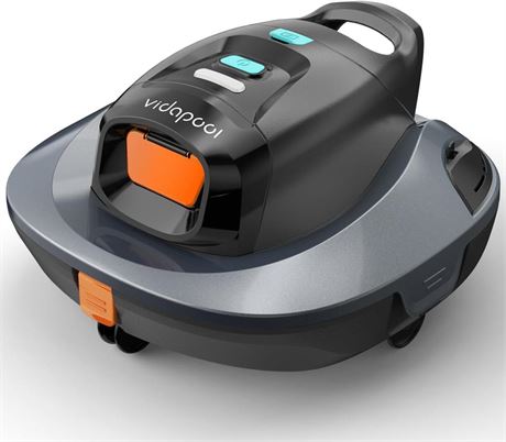 Orca Cordless Robotic Pool Vacuum Cleaner,Portable Auto Swimming Pool Cleaning