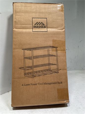 MAVIKS 4-layer power tool management rack