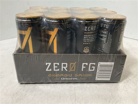 ZERO FG Original Energy Drink, Bold Citrus Berry, 140mg Natural Caffeine,